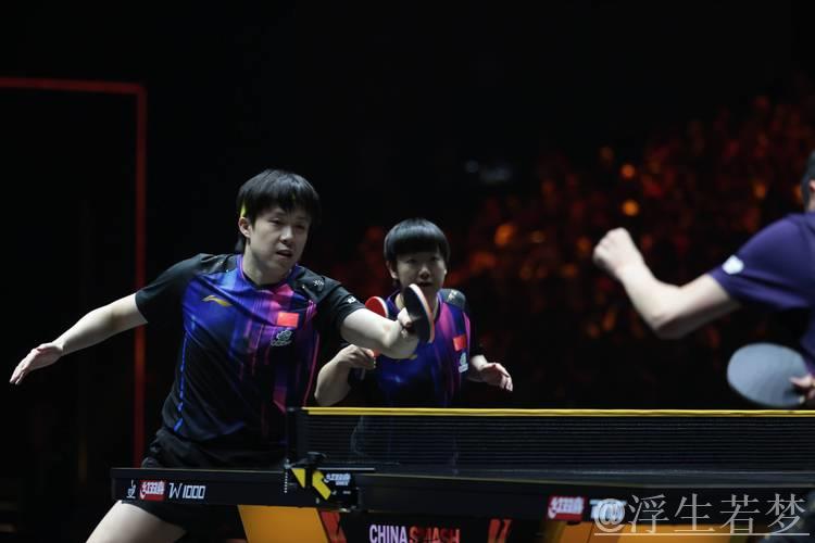 孙颖莎王楚钦顺利晋级WTT总决赛